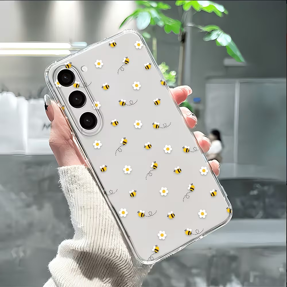 Samsung Galaxy A55 - غطاء هاتف شفاف من مادة TPU