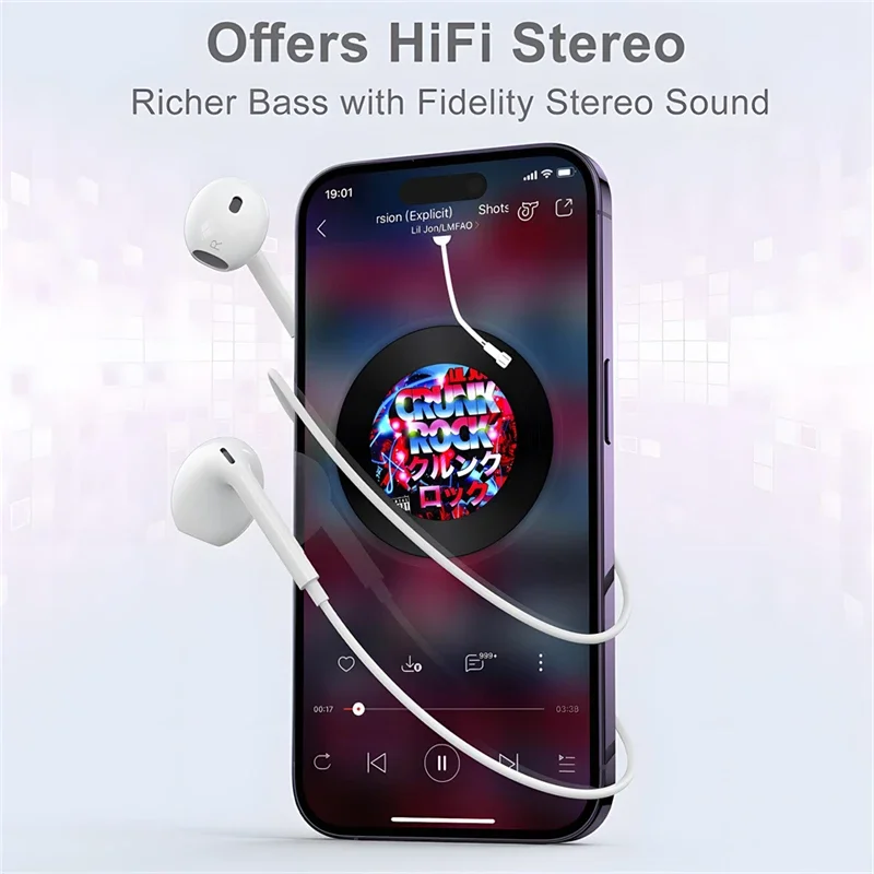 سماعات أصلية لأجهزة آبل آيفون  - مراجعة Wired Earphone Lightning وسعره