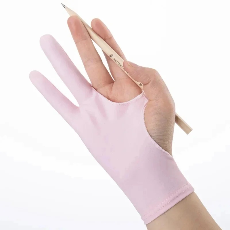 1/4 قطعة قفاز رسم مضاد للتلطخ  - مراجعة Drawing Glove Artist وسعره